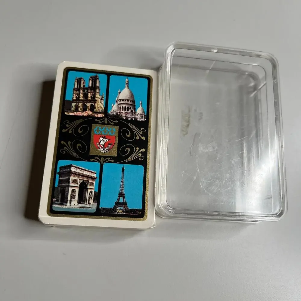 Vintage Paris France Souvenir Playing‎ Cards Deck by Carta Mundi – Eiffel Tower